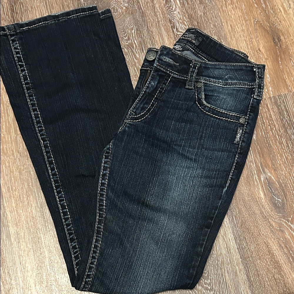 Silver bootcut mid rise jeans sz 29/34